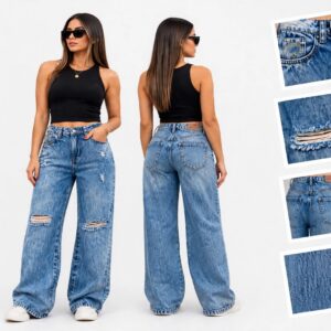 jeans calro rasagados